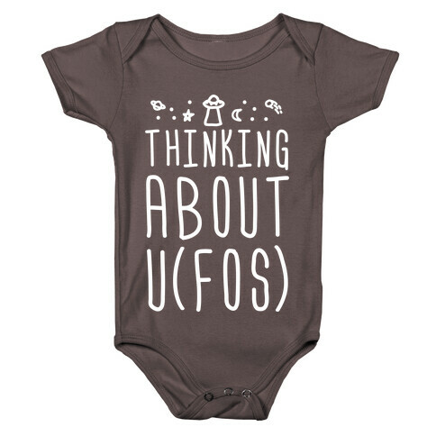 Thinking About UFOs Baby One-Piece