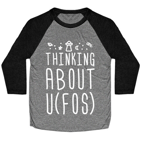 Thinking About UFOs Baseball Tee