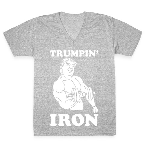 Trumpin' Iron V-Neck Tee Shirt