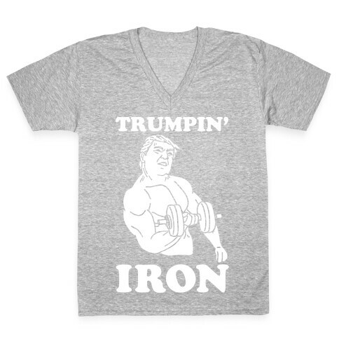 Trumpin' Iron V-Neck Tee Shirt