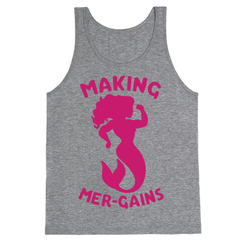 Making Mer-Gains Tank Top