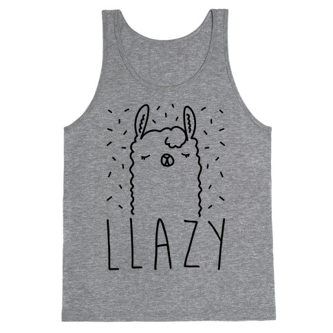 Llazy Llama Tank Top