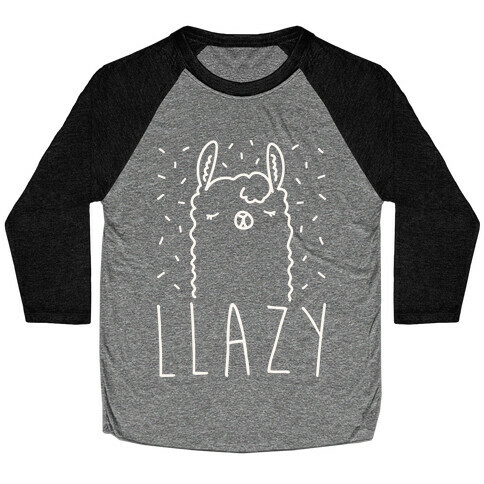 Llazy Llama Baseball Tee