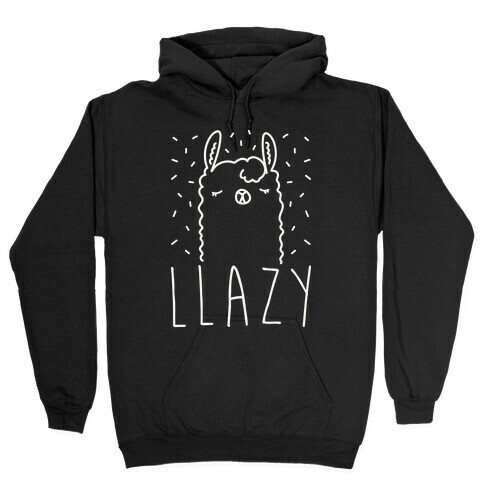 Llazy Llama Hooded Sweatshirt