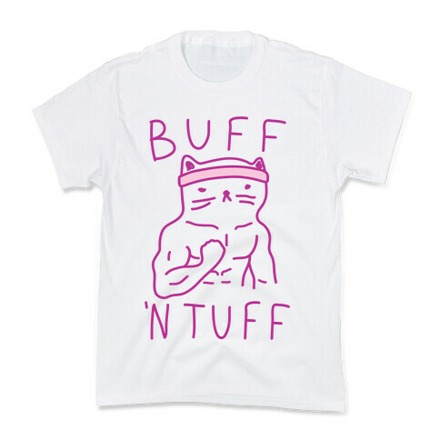 Buff 'N Tuff Cat Kids T-Shirt