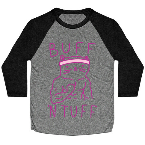 Buff 'N Tuff Cat Baseball Tee