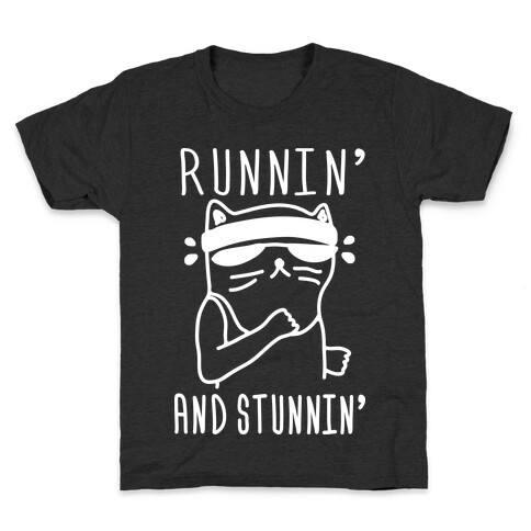 Runnin' And Stunnin' Cat Kids T-Shirt