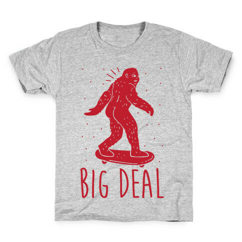 Big Deal Bigfoot Kids T-Shirt