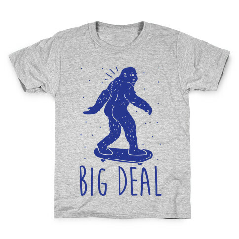 Big Deal Bigfoot Kids T-Shirt