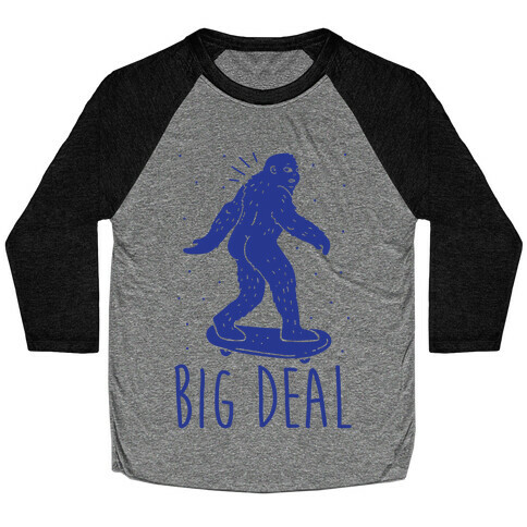 Big Deal Bigfoot Baseball Tee