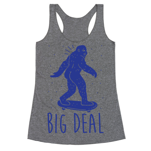 Big Deal Bigfoot Racerback Tank Top