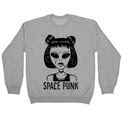 Space Punk Alien Pullover