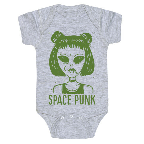 Space Punk Alien Baby One-Piece