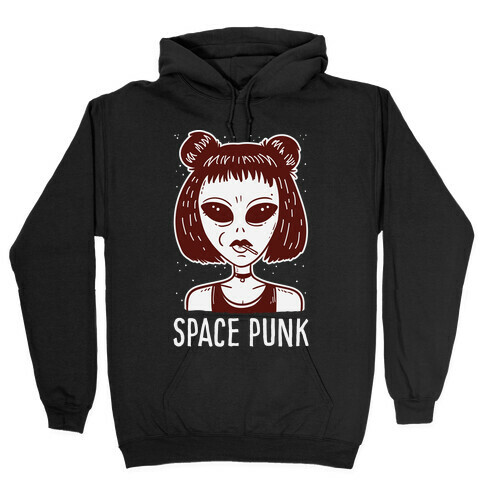 Space Punk Alien Hooded Sweatshirt