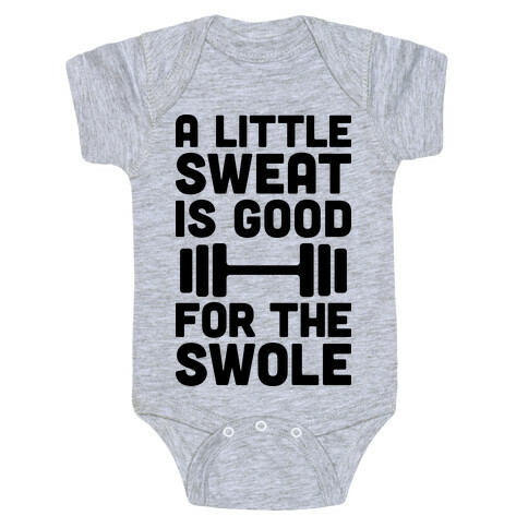 A Little Sweat Is Good For The Swole Baby One-Piece