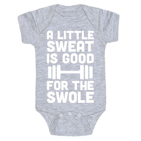 A Little Sweat Is Good For The Swole Baby One-Piece