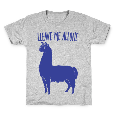 Leave Me Alone Llama Kids T-Shirt