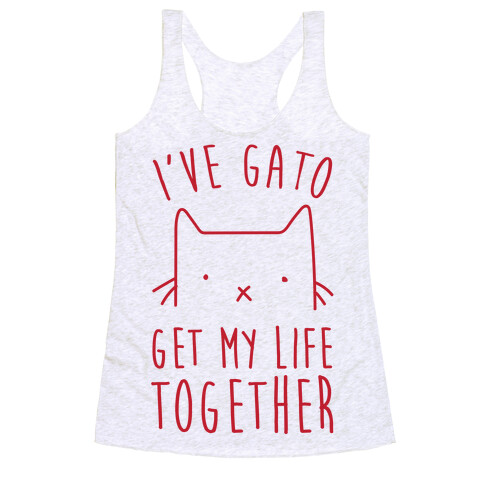 I've Gato Get My Life Together Racerback Tank Top