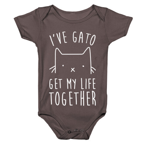 I've Gato Get My Life Together Baby One-Piece