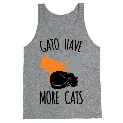Gato Have More Cats Tank Top