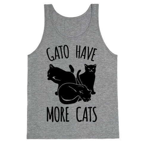 Gato Have More Cats Tank Top