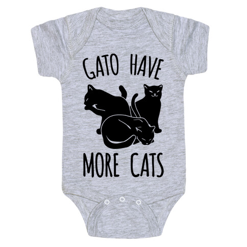 Gato Have More Cats Baby One-Piece