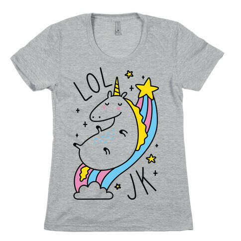 LOL JK Unicorn Womens T-Shirt
