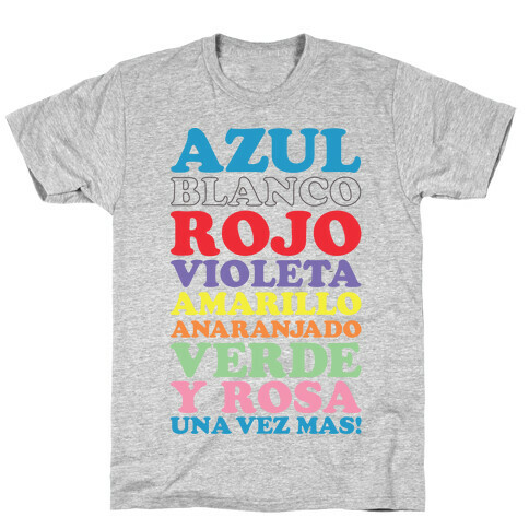 Spanish Color Song T-Shirt