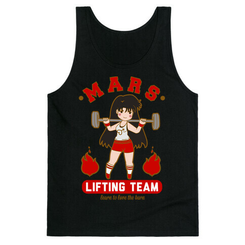 Mars Lifting Team Parody Tank Top