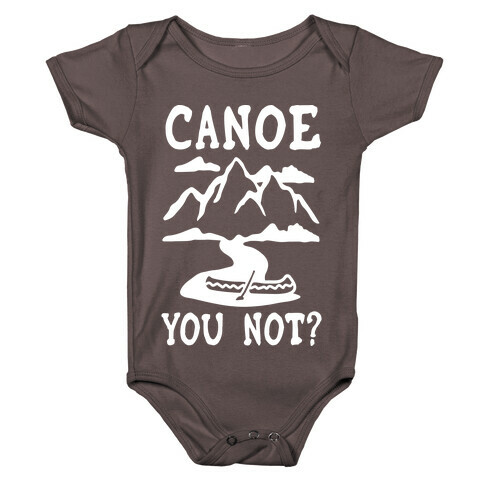 Canoe You Not Baby One-Piece