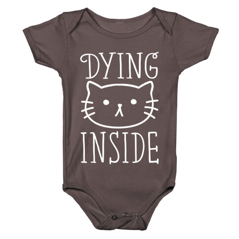 Dying Inside Baby One-Piece