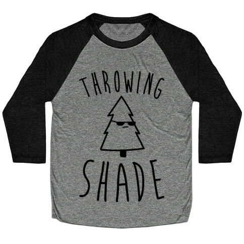 Throwing Shade Tree Baseball Tee