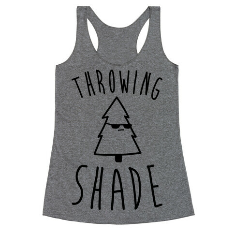 Throwing Shade Tree Racerback Tank Top