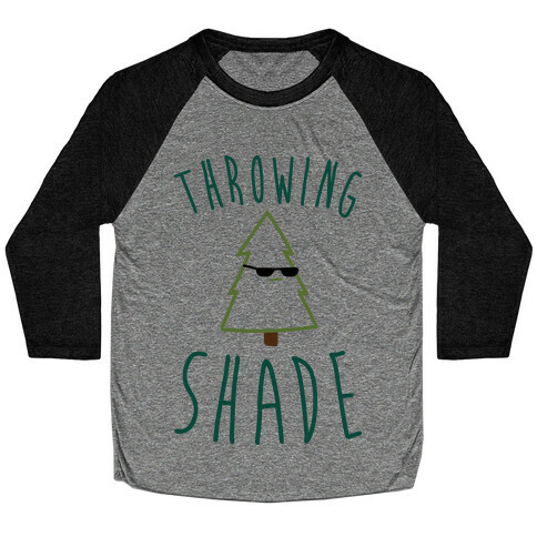 Throwing Shade Tree Baseball Tee