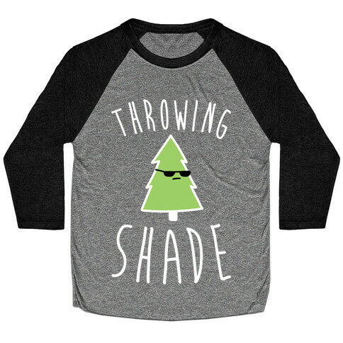 Throwing Shade Tree Baseball Tee