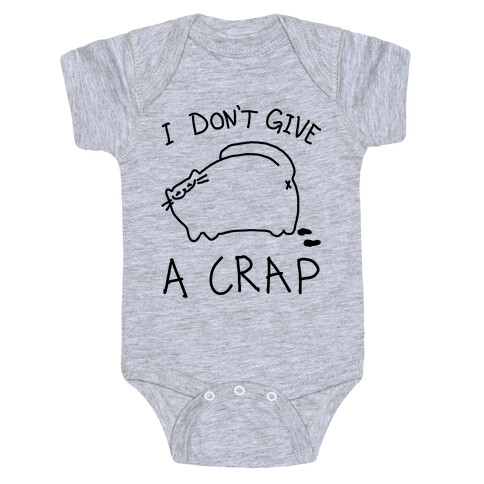 I Don't Give A Crap Baby One-Piece