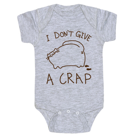 I Don't Give A Crap Baby One-Piece