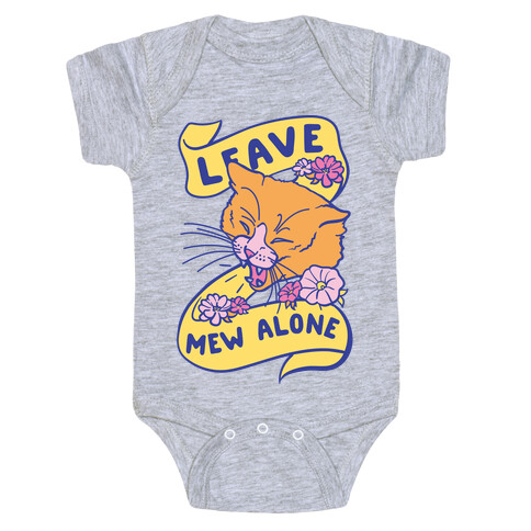 Leave Mew Alone Baby One-Piece