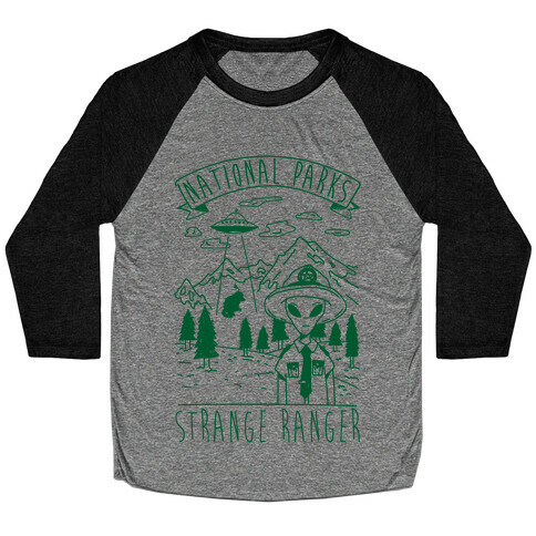 Strange Ranger Baseball Tee