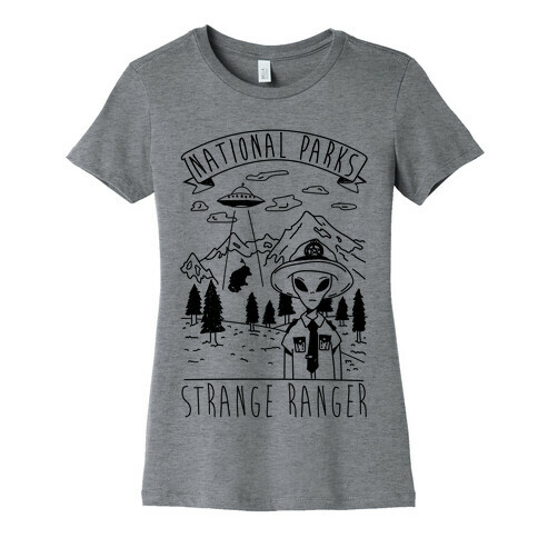 Strange Ranger Womens T-Shirt