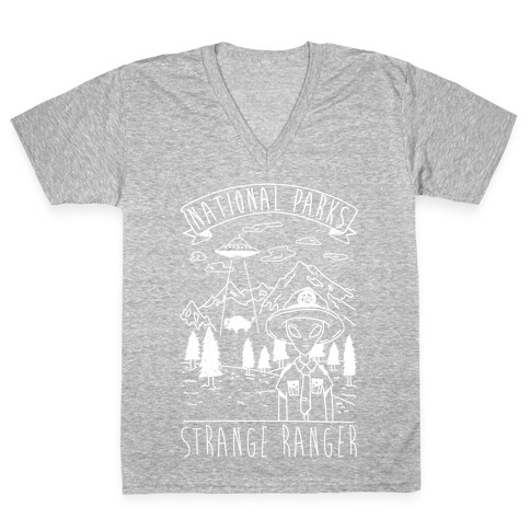 Strange Ranger V-Neck Tee Shirt