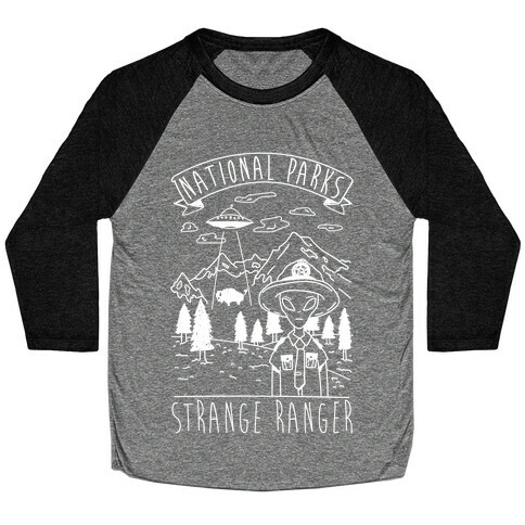 Strange Ranger Baseball Tee