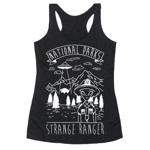 Strange Ranger Racerback Tank Top