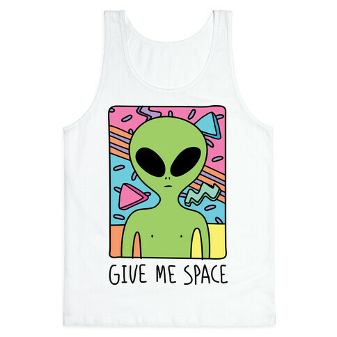 Give Me Space Alien Tank Top