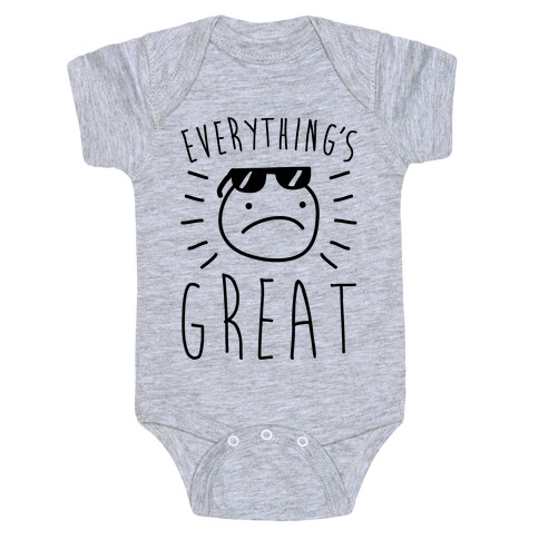 Everything's Great Baby One-Piece