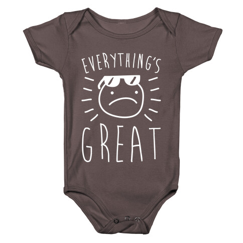 Everything's Great Baby One-Piece