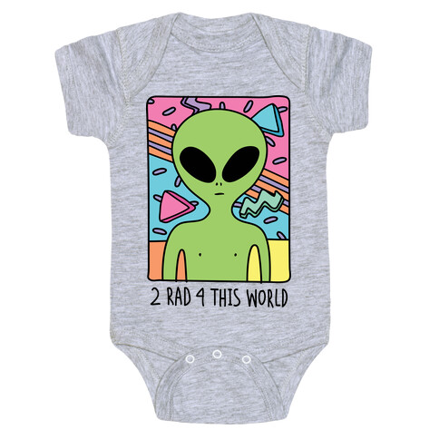 2 Rad 4 This World Baby One-Piece