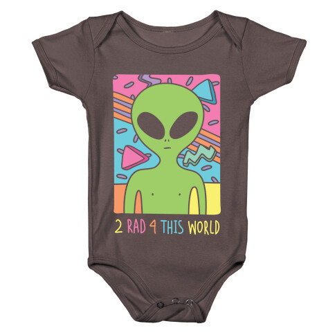 2 Rad 4 This World Baby One-Piece