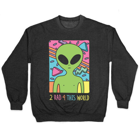 2 Rad 4 This World Pullover