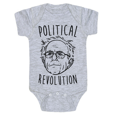 Bernie Political Revolution Baby One-Piece